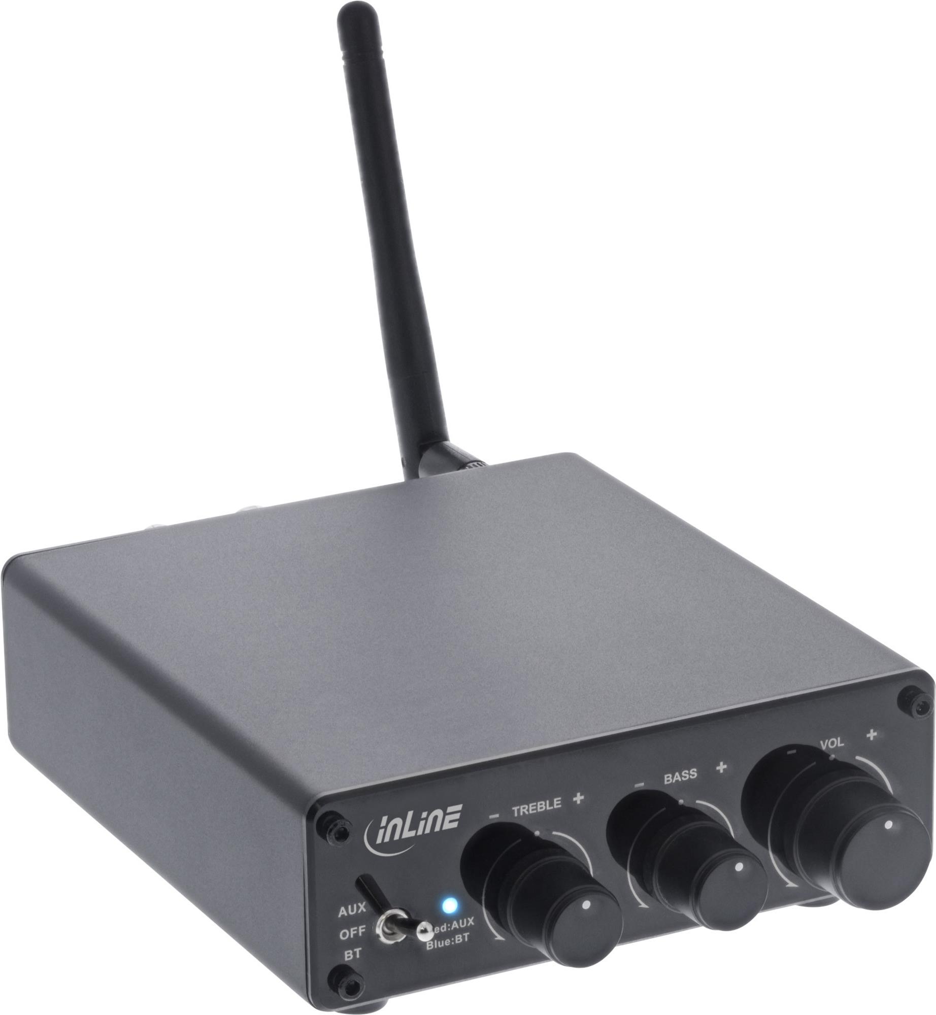 Купить InLine Bluetooth 5.3 Audio Receiver mit 96 Watt Verstärker (99209L) в магазине wardena.ru