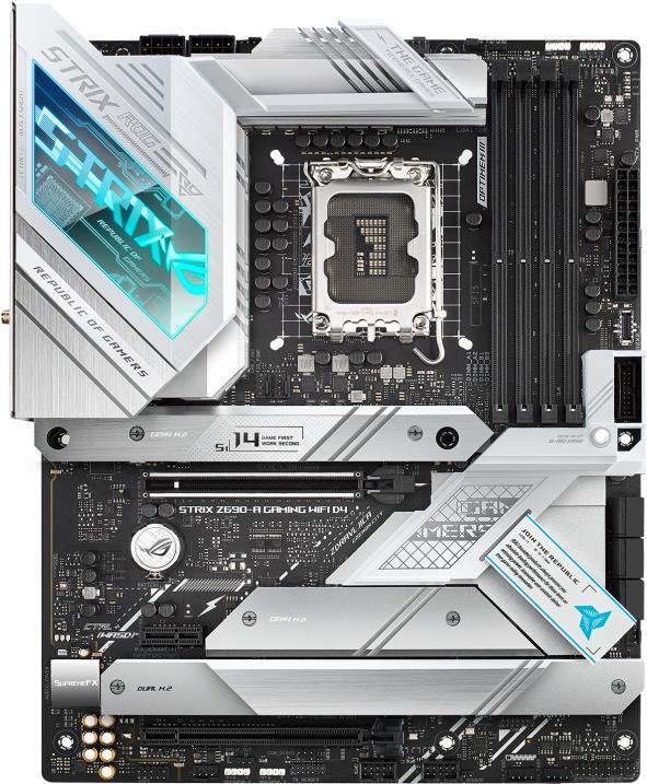 Купить ASUS ROG STRIX Z690-A GAMING WIFI D4 - Motherboard - ATX - LGA1700-Sockel - Z690 Chipsatz - USB-C Gen2, USB 3.2 Gen 1, USB 3.2 Gen 2, USB-C Gen 2x2 - 2.5 Gigabit LAN, Wi-Fi, Bluetooth - Onboard-Grafik (CPU erforderlich) (90MB18K0-M0EAY0) в магазине wardena.ru