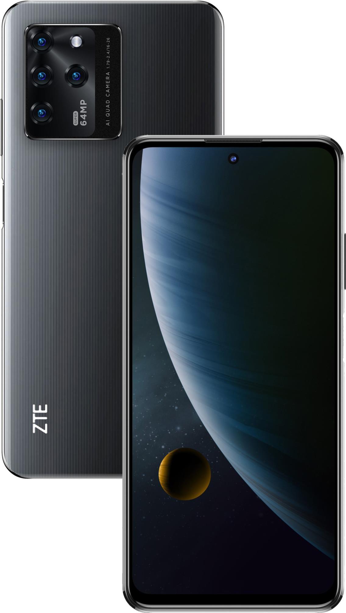Купить ZTE Blade V30 - 4G Smartphone - Dual-SIM - RAM 4GB / 128GB - microSD slot - LCD-Anzeige - 16,90cm (6,67") - 2400 x 1080 Pixel - 4x x Rückkamera 64 MP, 8 MP, 5 MP, 2 MP - front camera 16 MP - Schwarz (126595801004) в магазине wardena.ru