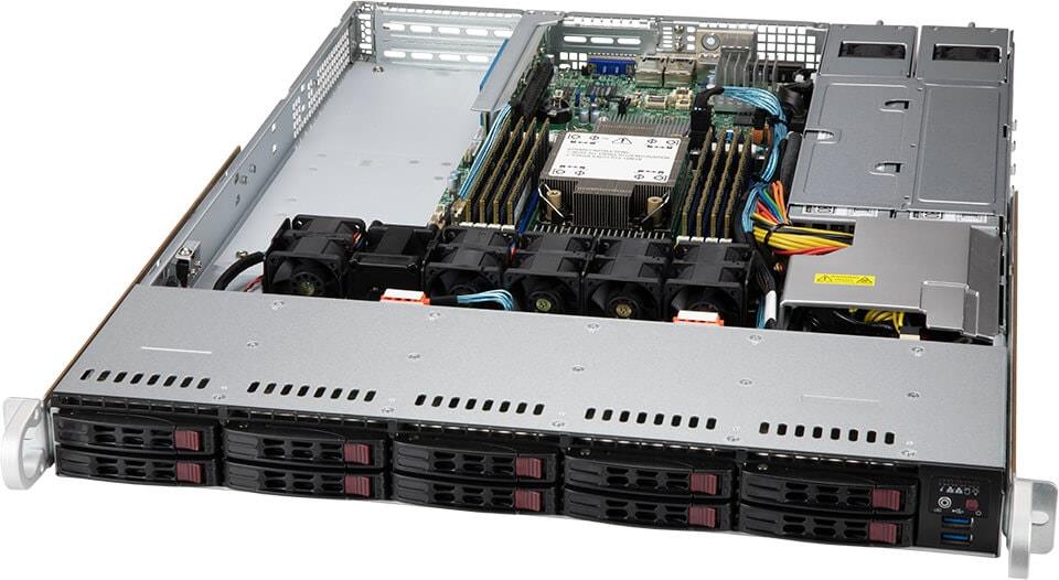 Купить Supermicro SuperServer SYS-110P-WTR Intel® C216 LGA 4189 Rack (1U) Schwarz (SYS-110P-WTR-EU) в магазине wardena.ru