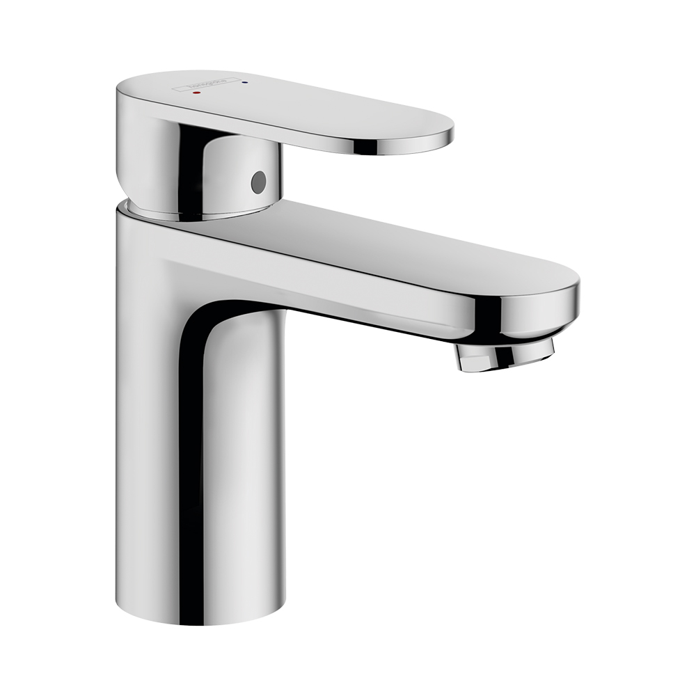 Купить Hansgrohe Vernis Blend Смеситель для раковины однорычажный 100 без сливного гарнитура хром 71580000 в магазине wardena.ru