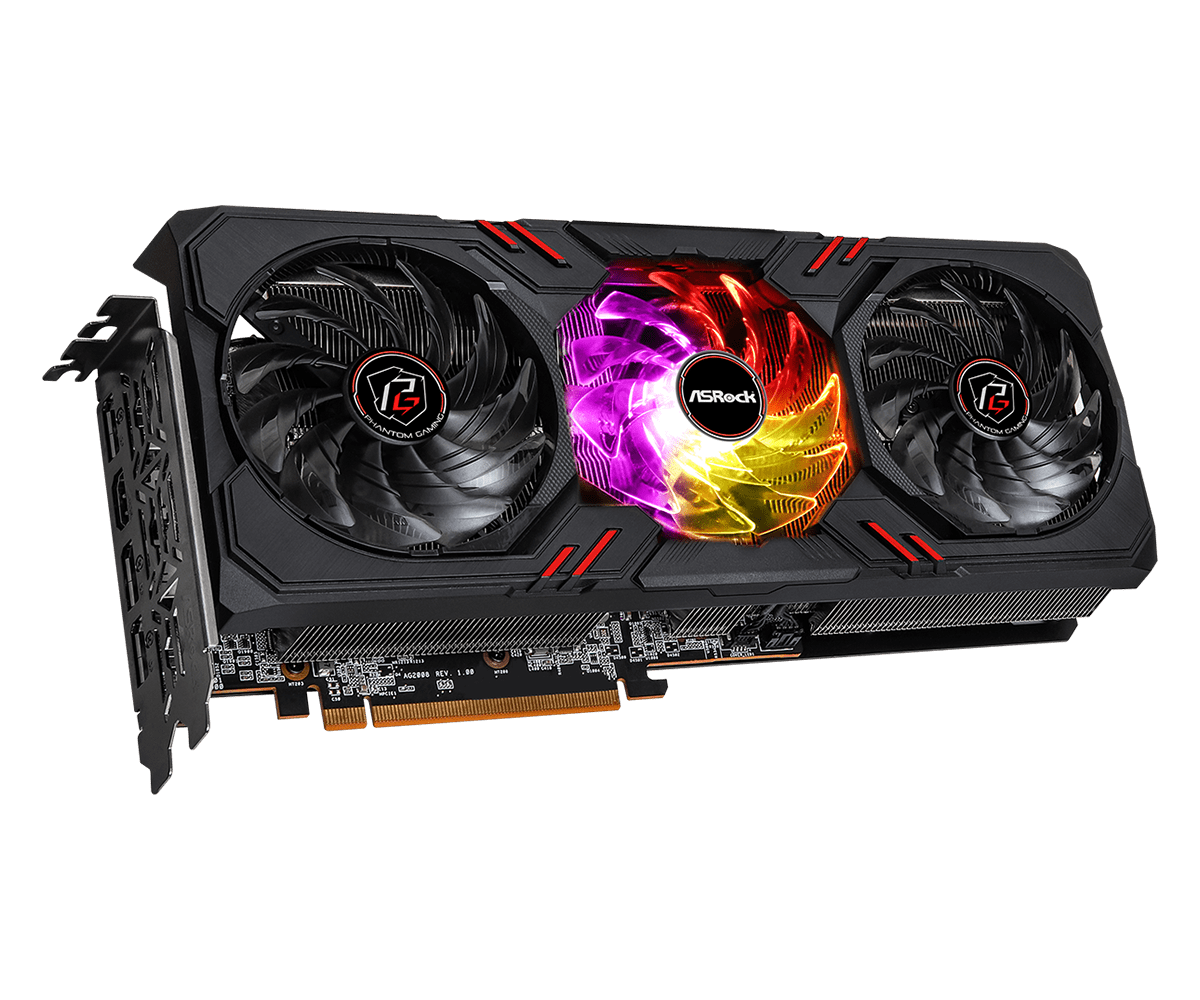 Купить ASRock Radeon RX 6650 XT Phantom Gaming D 8GB OC - Grafikkarten - Radeon RX 6650 XT - 8GB GDDR6 - PCIe 4,0 - HDMI, 3 x DisplayPort (90-GA3MZZ-00UANF) в магазине wardena.ru