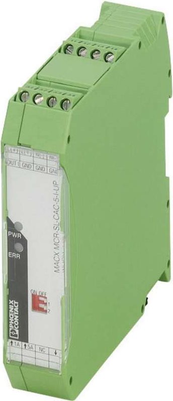 Купить Phoenix Contact MACX MCR-SL-CAC-5-I-UP Strommessumformer für sinusförmige Wechselströme bis 5 A (2810625) в магазине wardena.ru