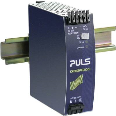 Купить PULS Hutschienen-Netzteil (DIN-Rail) DIMENSION 24 V/DC 5 A 120 W 1 x (QS5.241-A1) в магазине wardena.ru