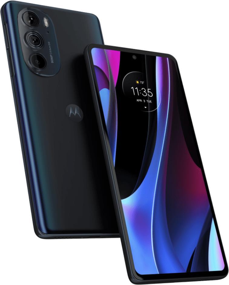 Купить Motorola Edge 30 Pro - 5G Smartphone - Dual-SIM - RAM 12 GB / 256 GB - OLED-Display - 6.7" - 2400 x 1080 Pixel (144 Hz) - Triple-Kamera 50 MP, 50 MP, 2 MP - front camera 60 MP - kosmosblau (PASS0013SE) в магазине wardena.ru
