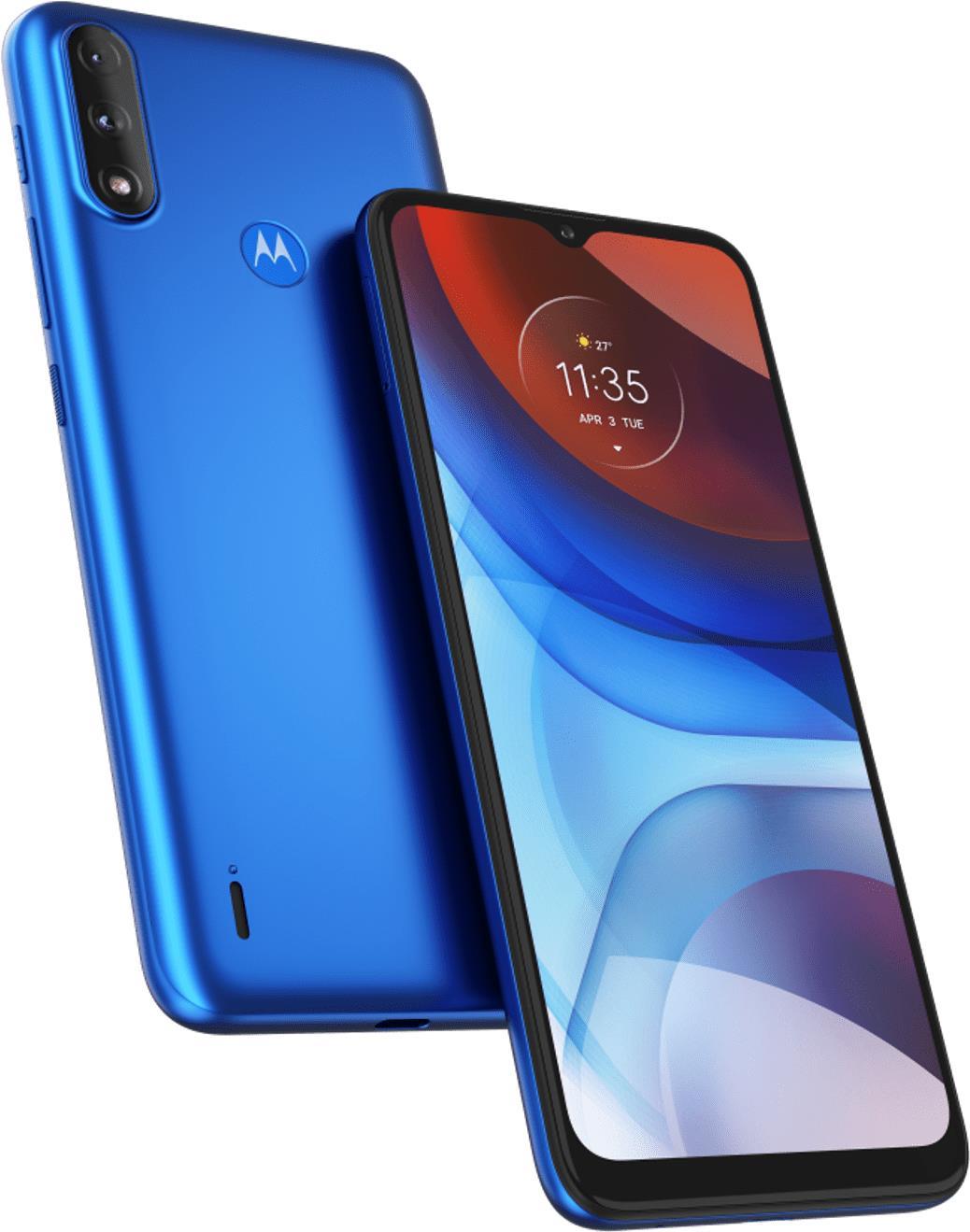 Купить Motorola Moto E7 Power - 4G Smartphone - Dual-SIM - RAM 4 GB / Interner Speicher 64 GB - microSD slot - LCD-Anzeige - 6.5" - 1600 x 720 Pixel (60 Hz) - 2 x Rückkamera 13 MP, 2 MP - front camera 5 MP - Tahiti Blue (PAMH0002PL) в магазине wardena.ru