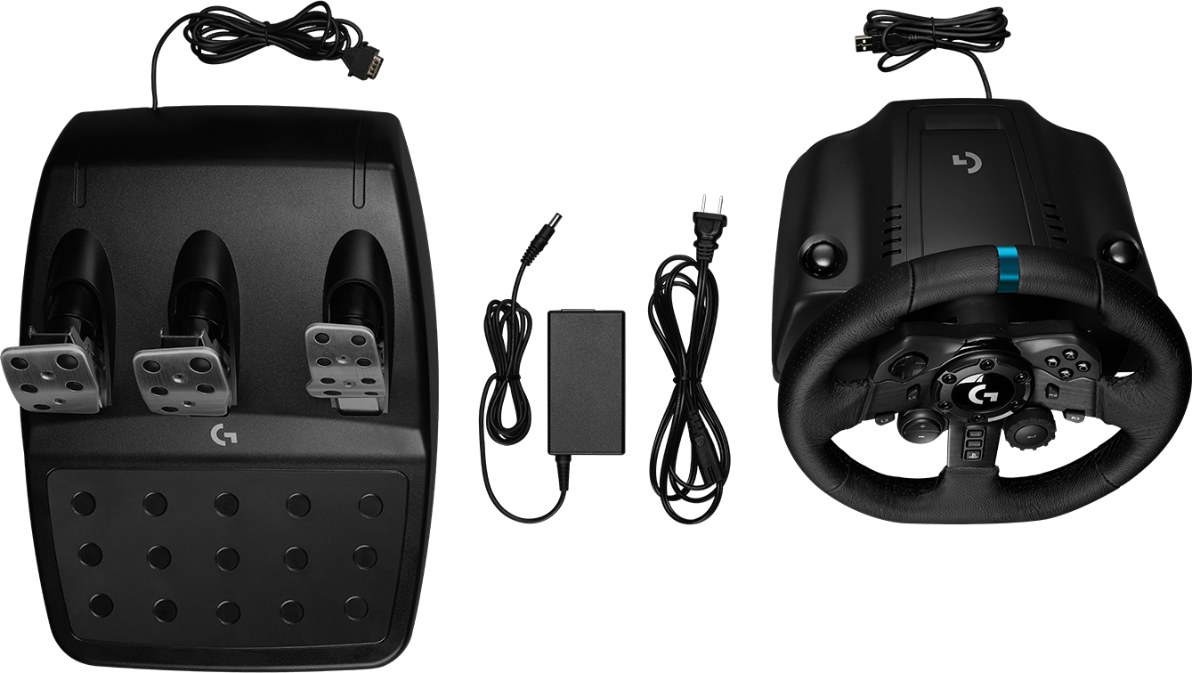 Купить Logitech G923 - Lenkrad- und Pedale-Set - kabelgebunden - für PC, Sony PlayStation 4 (941-000149) в магазине wardena.ru