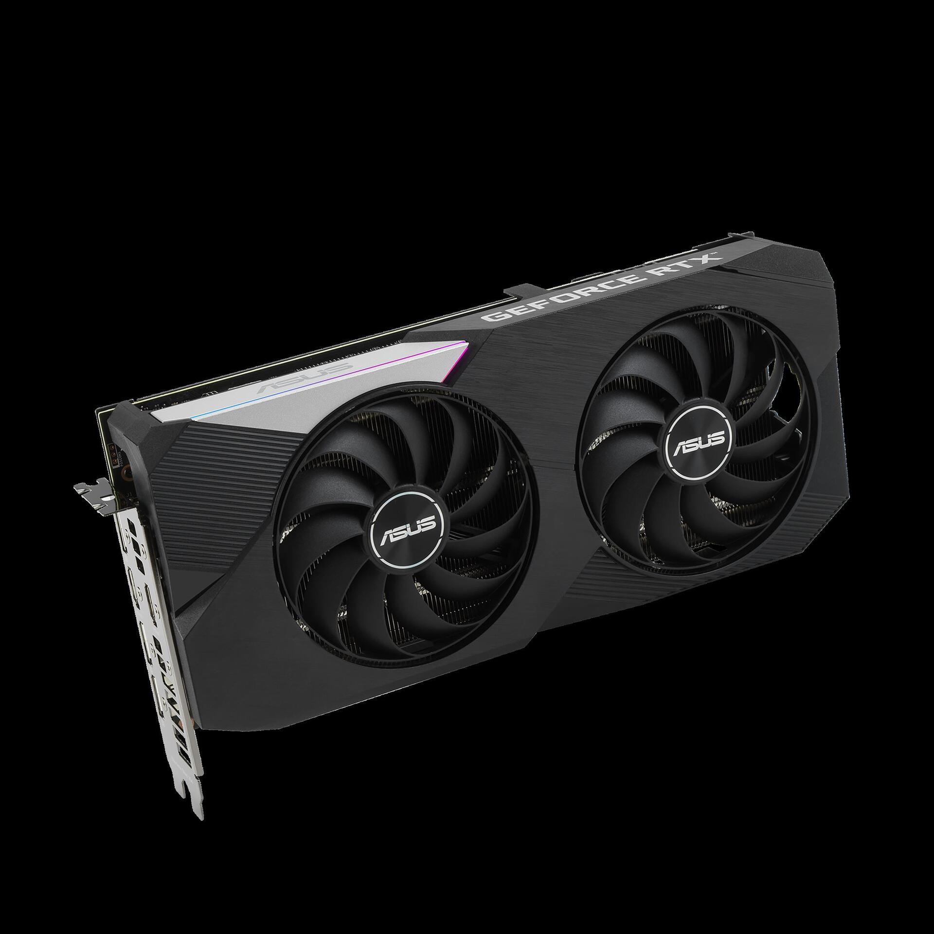 Купить ASUS DUAL-RTX3060TI-O8G-MINI-V2 - Grafikkarten - GF RTX 3060 Ti - 8 GB GDDR6 - PCIe 4.0 - HDMI, 3 x DisplayPort (90YV0FT2-M0NA00) в магазине wardena.ru