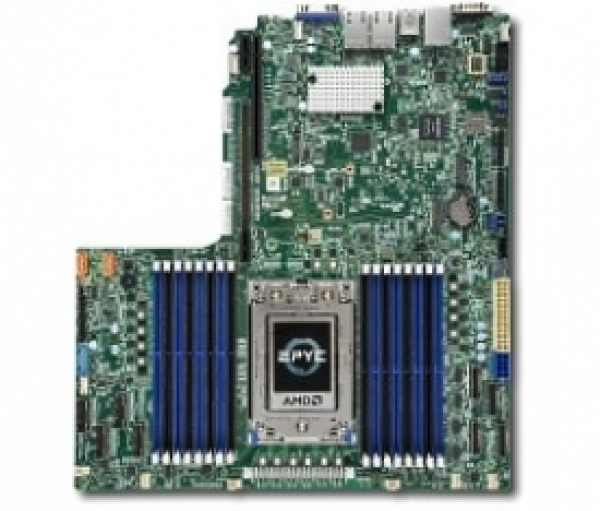 Купить Motherboard Supermicro MBD-H11SSW-NT SoC SP3 AMD EPYC 7001/7002/7003 SP3 4094 SATA NVMe M.2 DDR4 IPMI в магазине wardena.ru