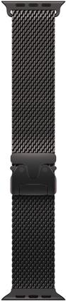 Купить APPLE 49MM BLACK TITANIUM MILANESE LOOP - MEDIUM (MXKG3ZM/A) в магазине wardena.ru