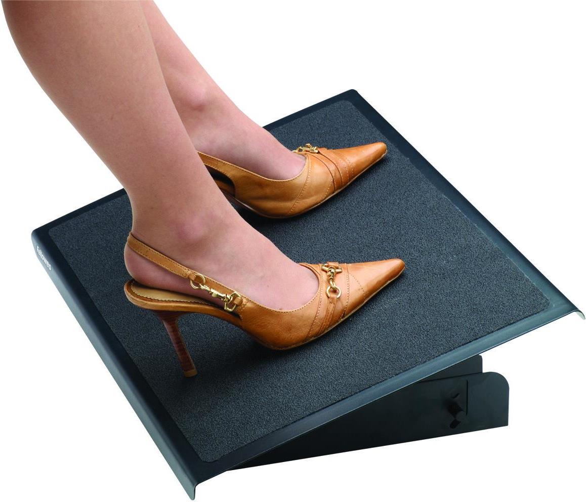 Купить Fellowes Professional Series Heavy Duty Foot Support - Fußstütze - Schwarz (8064101) в магазине wardena.ru