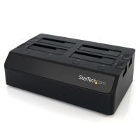 Купить StarTech.com USB3.0 to 4-Bay SATA 6Gbps Hard Drive Docking Station w - UASP & Dual Fans - 2,5/3.5" SSD / HDD Dock - Speichergehäuse - 4 Schächte (SATA-600) (SDOCK4U33) в магазине wardena.ru