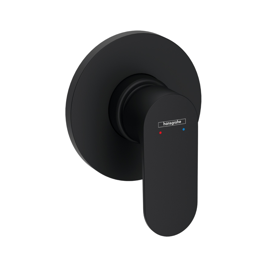 Купить Hansgrohe Rebris S Встраиваемый смеситель для душа черный матовый 72649670 в магазине wardena.ru