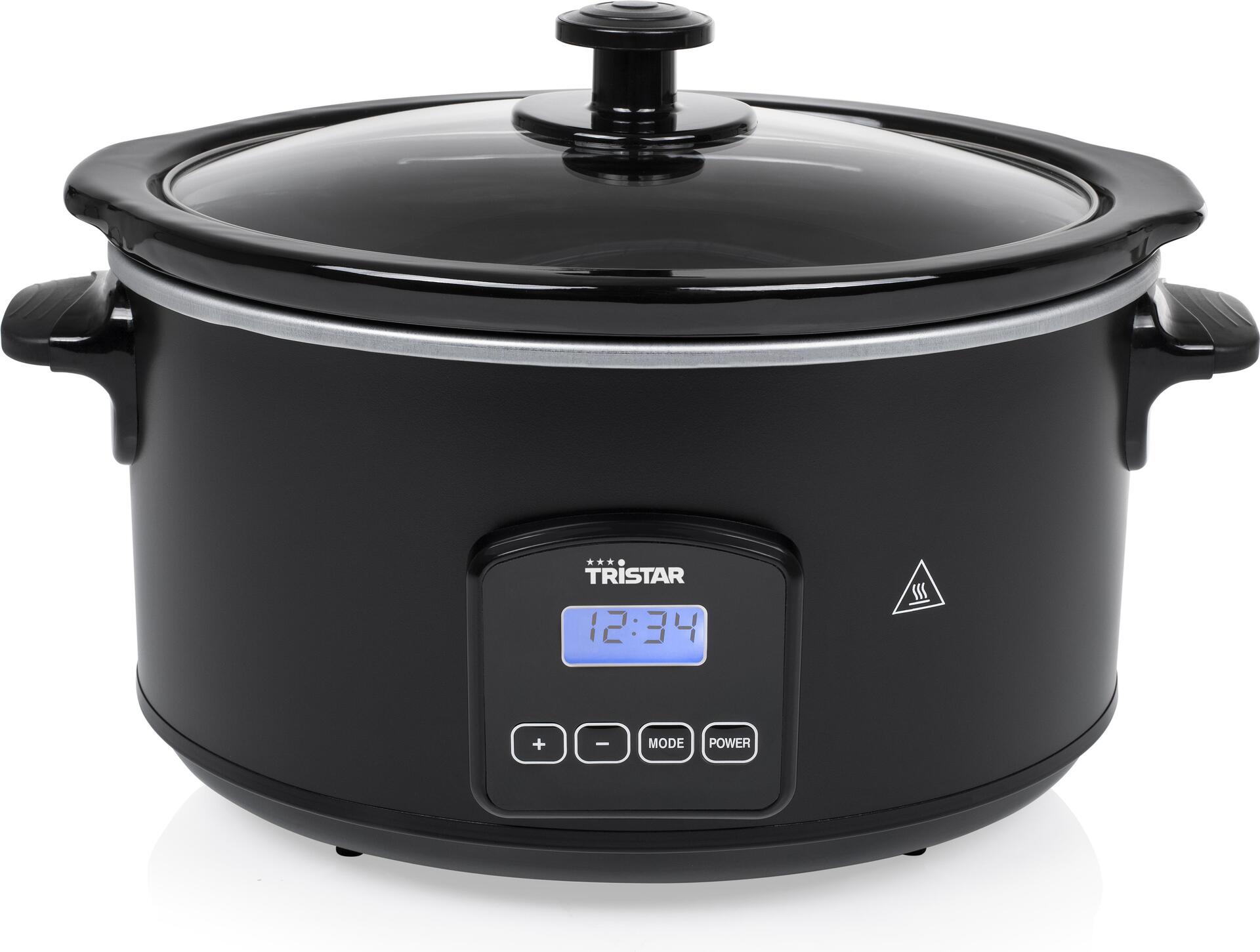 Купить Tristar VS-3920 Slow-Cooker Digital - 210 W - 220 - 240 V - 50 Hz - 16 A - Berührung - Schwarz (VS-3920) в магазине wardena.ru
