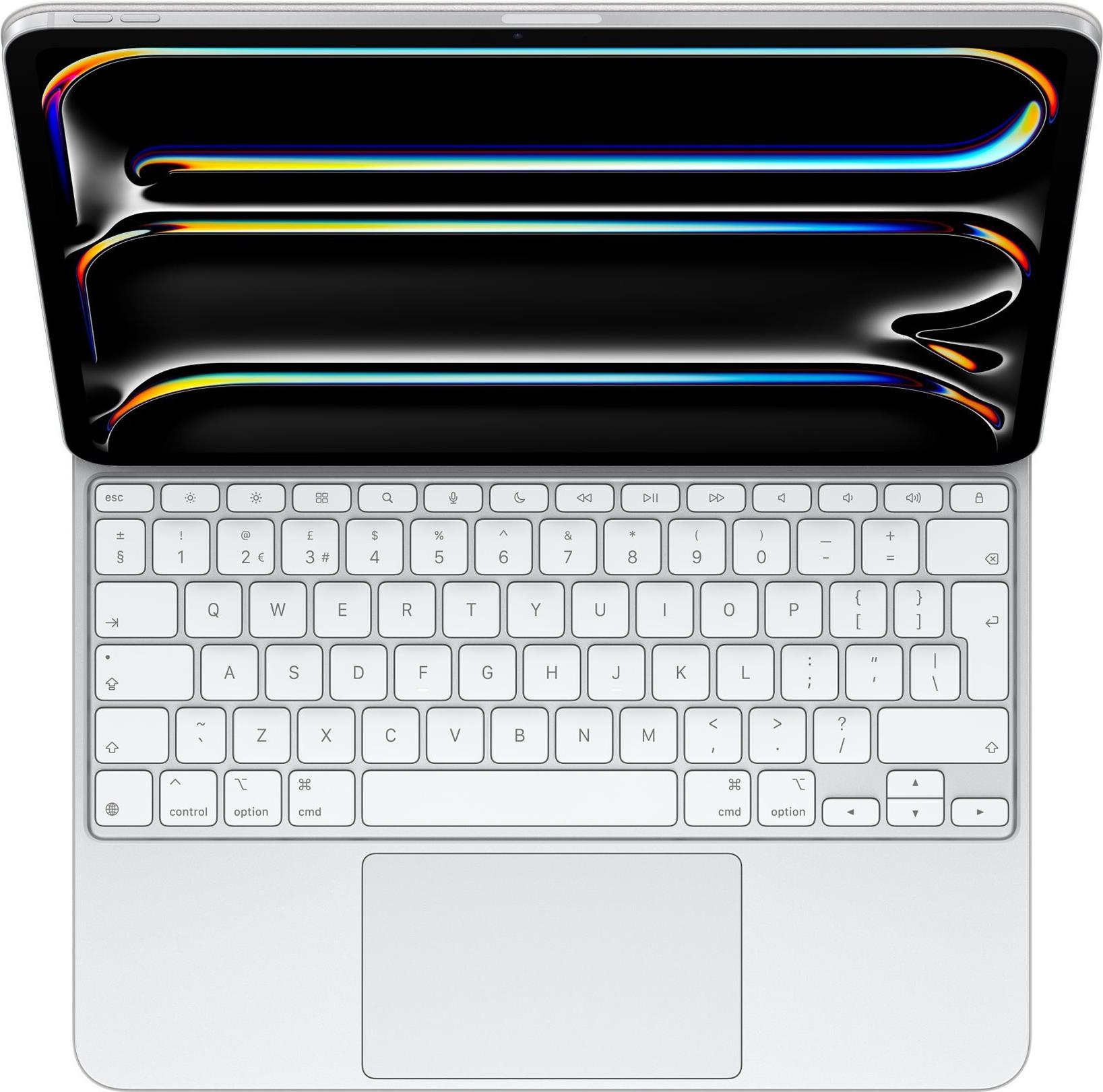 Купить Apple Magic Keyboard for iPad Pro 13-inch (M4) - British English - White (MWR43B/A) в магазине wardena.ru