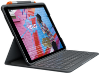 Купить Logitech Slim Folio QWERTY Dänisch - Finnisch - Norwegisch - Schwedisch Graphit Bluetooth (920-009479) в магазине wardena.ru