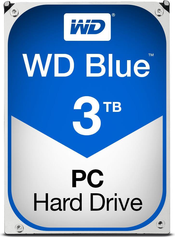 Купить WD Blue WD30EZRZ - Festplatte - 3 TB - intern - 3.5" (8.9 cm) - SATA 6Gb/s - 5400 U/min - Puffer: 64 MB в магазине wardena.ru