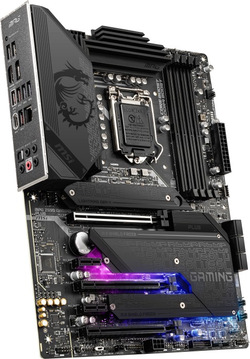 Купить MSI MPG Z590 GAMING PLUS - Motherboard - ATX - LGA1200-Sockel - Z590 - USB-C Gen2, USB 3.2 Gen 1, USB 3.2 Gen 2, USB-C Gen 2x2 - 2.5 Gigabit LAN - Onboard-Grafik (CPU erforderlich) - HD Audio (8-Kanal) (7D07-002R) в магазине wardena.ru