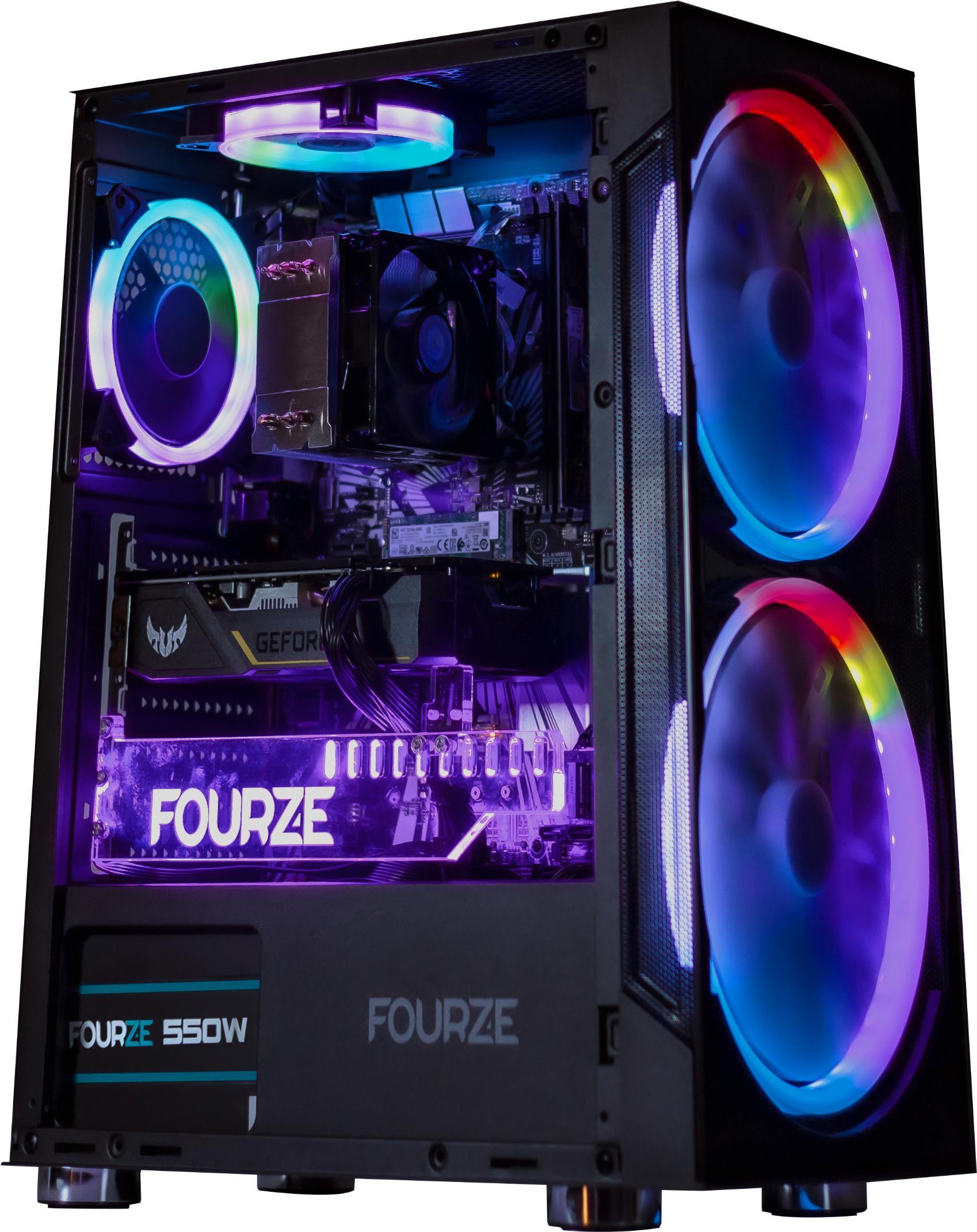 Купить FOURZE FZ-Gaming-004 5600G Tower AMD Ryzen™ 5 16 GB DDR4-SDRAM 500 GB SSD PC Schwarz (FZ-Gaming-004) в магазине wardena.ru