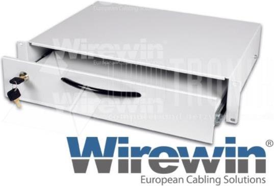 Купить Wirewin 19\" Tastaturschublade, versperrbar, RAL7035 (TLA 1U) в магазине wardena.ru