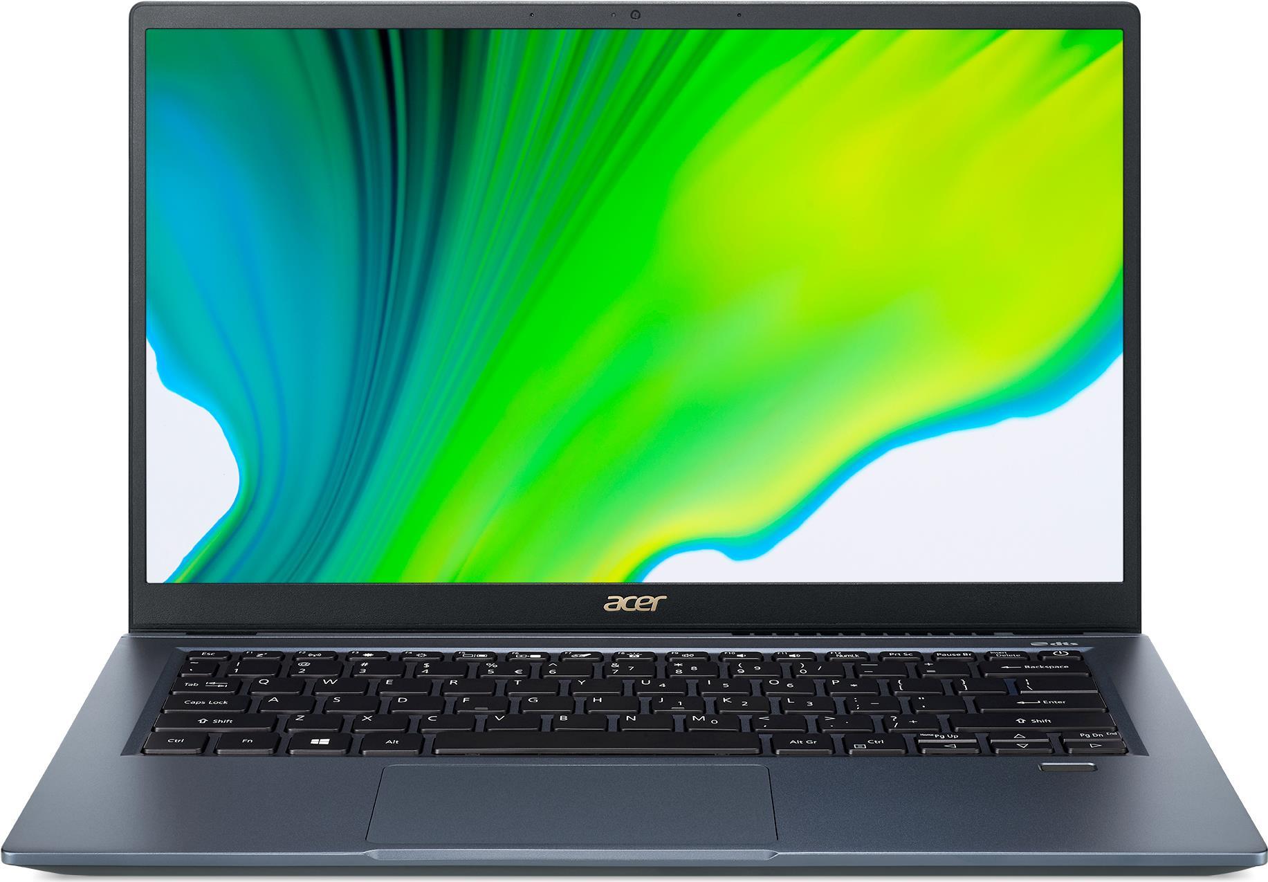 Купить Acer Swift 3X SF314-510G-5964 - Core i5 1135G7 / 2.4 GHz - Win 10 Home 64-Bit - 8 GB RAM - 1.024 TB SSD - 35.6 cm (14") IPS 1920 x 1080 (Full HD) - Iris Xe Max Graphics - Bluetooth, Wi-Fi 6 - Steam Blue - kbd: Deutsch (NX.A0YEG.006) в магазине wardena.ru