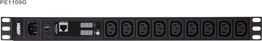 Купить ATEN PE1109G 48,30cm (19") Basis-PDU mit Messfunktion IEC-C14 zu 9x IEC-C13 (PE1109G) в магазине wardena.ru