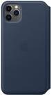 Купить Apple Folio - Flip-Hülle für Mobiltelefon - Leder - Tiefseeblau - für iPhone 11 Pro Max (MY1P2ZM/A) в магазине wardena.ru