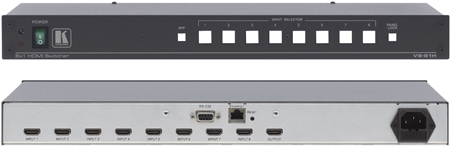 Купить Kramer Electronics VS-81H VS-81HDMI - 8x1 HDMI Switcher (21-08100130) в магазине wardena.ru