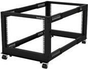 Купить StarTech.com 8U Open Frame Rack - 4 Post - 22-40 in. Adjustable Depth - Schrank - offener Rahmen - 4 Pfosten - bodenstehend - Schwarz - 8U (4POSTRACK8U) в магазине wardena.ru