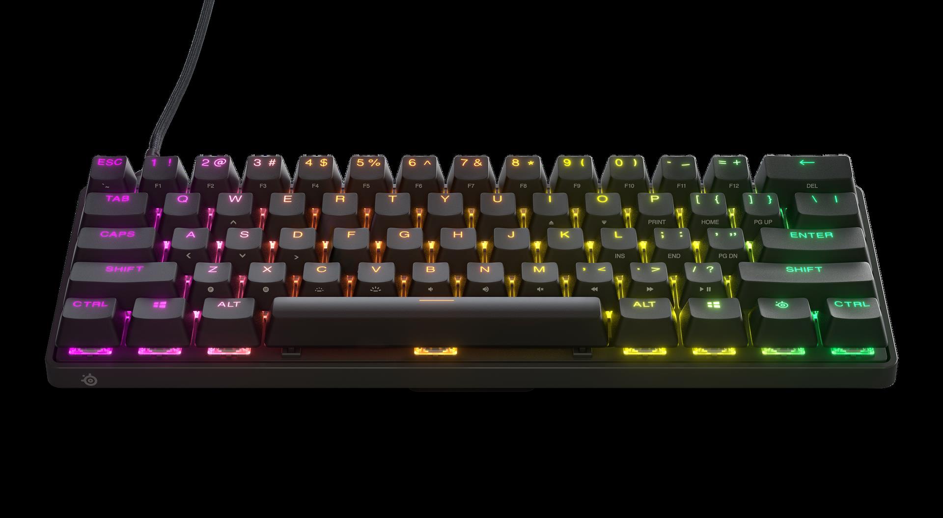 Купить Steelseries Apex Pro Mini Tastatur USB QWERTZ Deutsch Schwarz (64822) в магазине wardena.ru