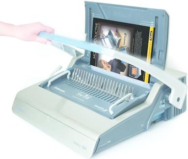 Купить Fellowes Plastikbindegerät Galaxy 500, silber bis DIN A4, Stanzleistung: 25 Blatt, Bindekapazität: 500 (5622001) в магазине wardena.ru