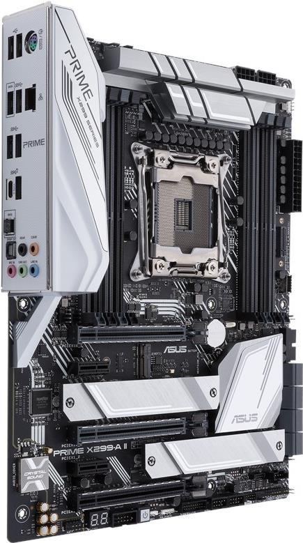 Купить ASUS PRIME X299-A II - Motherboard - ATX - LGA2066 Socket - X299 Chipsatz - USB-C Gen2, USB 3.2 Gen 1, USB 3.2 Gen 2 - Gigabit LAN - HD Audio (8-Kanal) (90MB11F0-M0EAY0) в магазине wardena.ru