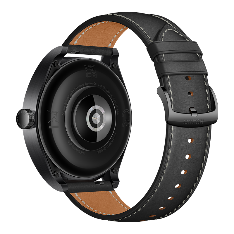 Купить Huawei Watch Buds - 47 mm - Edelstahl - intelligente Uhr mit Riemen - Leder - Handgelenkgröße: 140-210 mm - Anzeige 3.6 cm (1.43") - Bluetooth, NFC - 66.5 g - Schwarz (55029576) в магазине wardena.ru