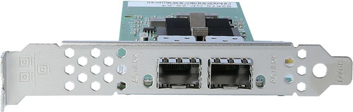 Купить BlueLAN Converged Network Adapter E1G42EF, Ethernet, FCoE, GbE Dual Port SFP, Chipsatz: Intel 82576, PCIe 2.0, x1 Lane, Betriebssystem: Windows, Linux, FreeBSD, Virtualisierung: VMware ESXi, Microsoft Hyper-V,KVM und Xen (BLCNADAC11) в магазине wardena.ru
