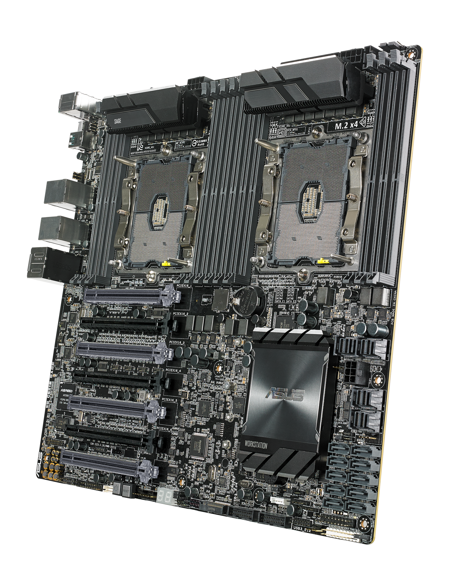 Купить ASUS WS C621E SAGE (BMC) - Motherboard - SSI EEB - Socket P - 2 Unterstützte CPUs - C621 - USB 3.1 Gen 1, USB-C Gen2, USB 3.1 Gen 2 - 2 x Gigabit LAN - Onboard-Grafik - HD Audio (8-Kanal) (90SW0021-M0EAY0) в магазине wardena.ru