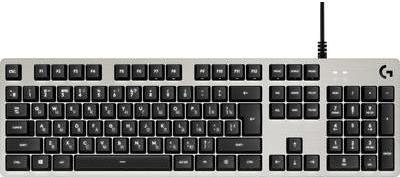 Купить Logitech G413 - Tastatur - USB - German QWERTZ - Silber (920-008471) в магазине wardena.ru
