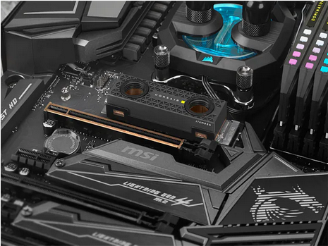 Купить CORSAIR MP600 PRO XT - Hydro X Edition - SSD - verschlüsselt - 2 TB - intern - M.2 2280 - PCI Express 4.0 x4 (NVMe) - 256-Bit-AES - Schwarz (CSSD-F2000GBMP600PHXT) в магазине wardena.ru