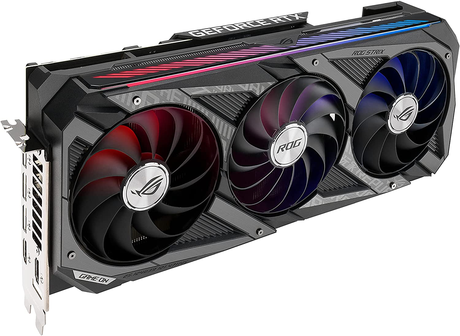 Купить ASUS ROG Strix GeForce RTX 3080TI - 12GB OC Version Gaming Grafikkarte -Nvidia Ampere - PCIe 4.0 - DLSS - Raytracing - GDDR6X Speicher - 2x HDMI 2.1 - 3x DisplayPort 1.4a - ROG-Strix-RTX3080TI-O12G-GAMING (90YV0GT1-M0NM0 (90YV0GT1-M0NM00) в магазине wardena.ru