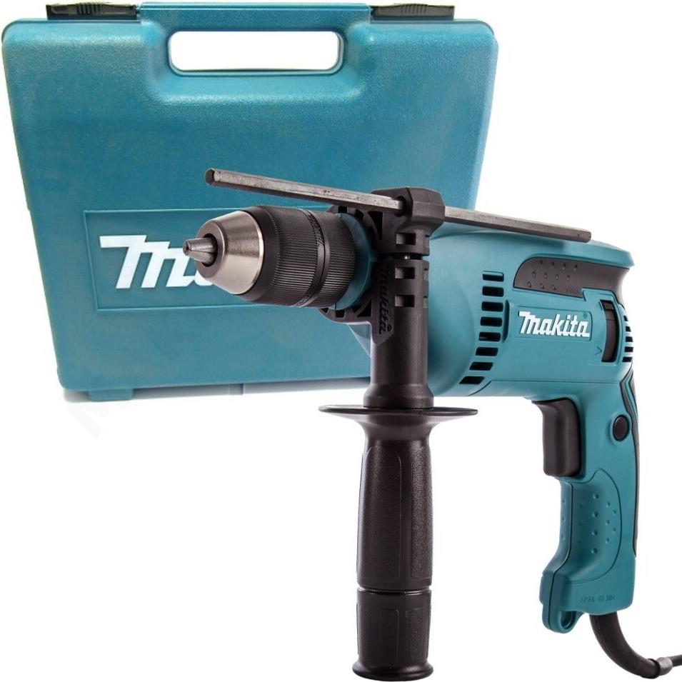 Купить Makita HP1641K Bohrmaschine Ohne Schlüssel 2800 U/min Schwarz - Blau 2 kg (HP1641K) в магазине wardena.ru