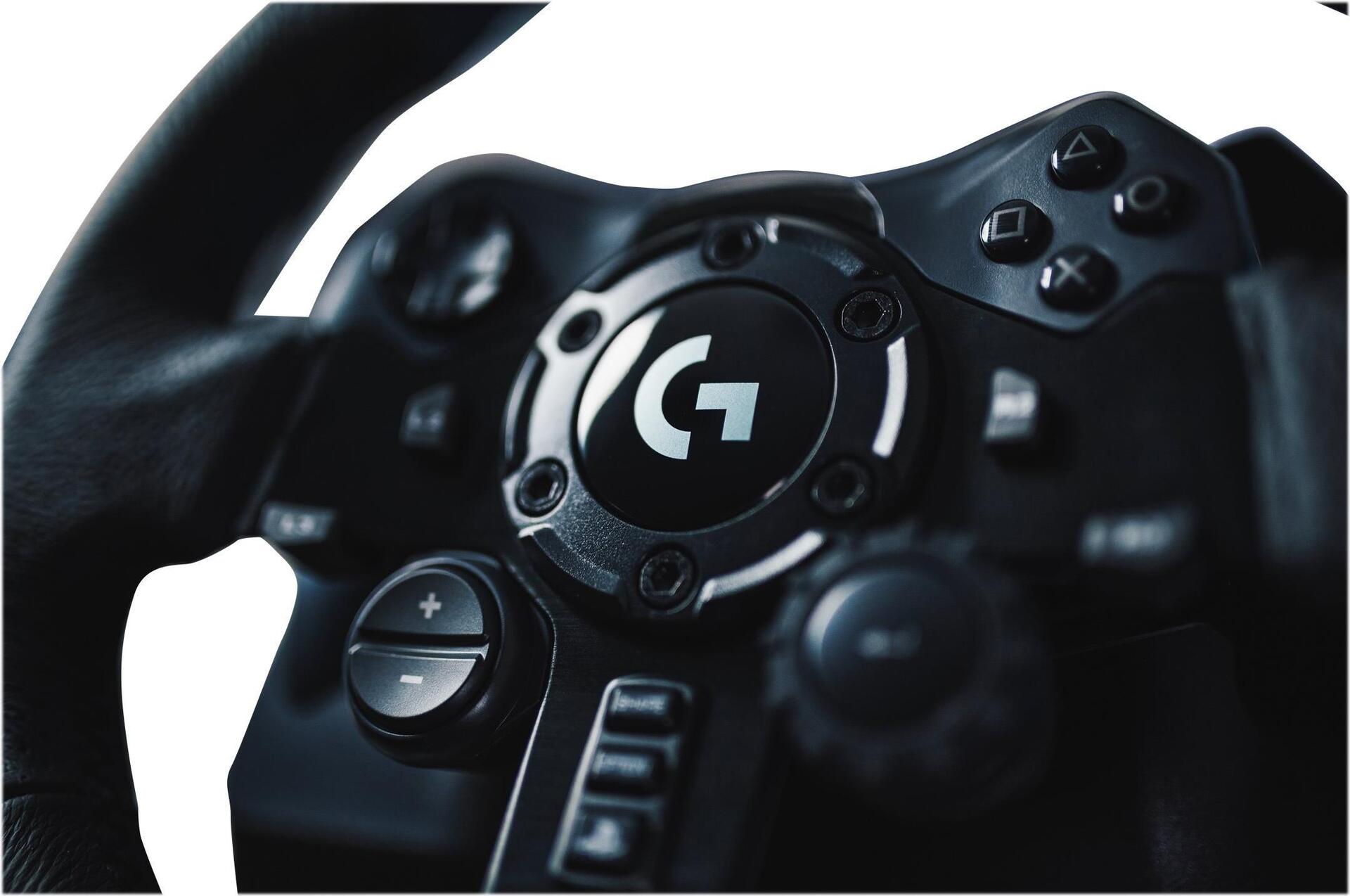 Купить Logitech G923 - Lenkrad- und Pedale-Set - kabelgebunden - Schwarz - für PC, Microsoft Xbox One (941-000160) в магазине wardena.ru