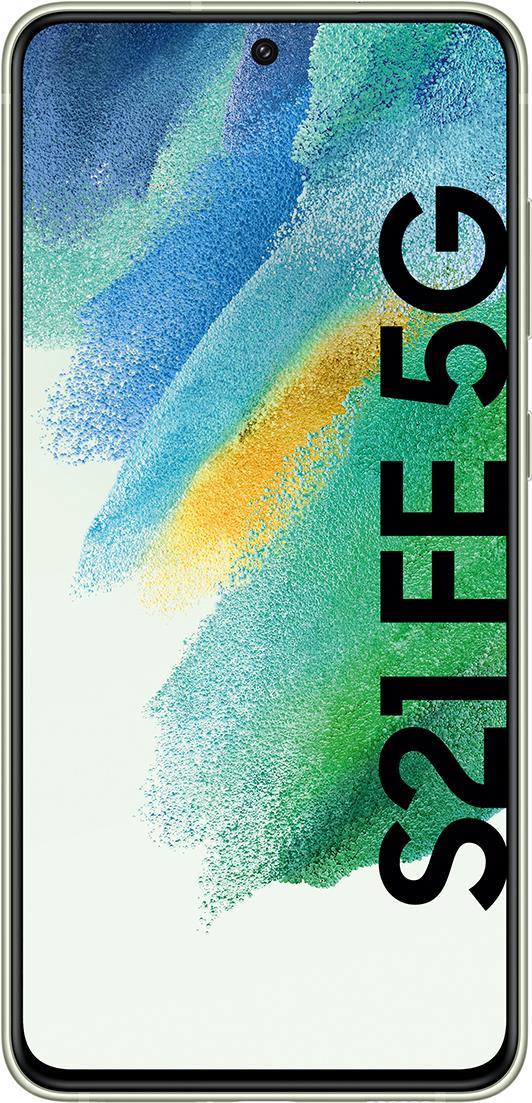 Купить Samsung Galaxy S21 FE 5G - 5G Smartphone - Dual-SIM - RAM 6 GB / Internal Memory 128 GB - OLED-Display - 6.4" - 2340 x 1080 Pixel (120 Hz) - Triple-Kamera 12 MP, 12 MP, 8 MP - front camera 32 MP - Oliv (SM-G990BLGDEUE) в магазине wardena.ru