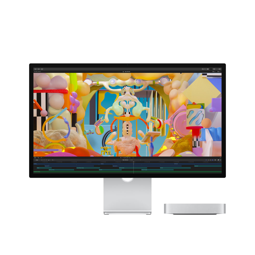 Купить Настольный компьютер Apple Mac Mini, M2 Pro, 16 ГБ RAM, 512 ГБ SSD, Apple Graphics 16-core, серебристый (MNH73D/A) в магазине wardena.ru