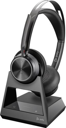 Купить HP POLY Poly Voyager Focus 2 - Headset - On-Ear - Bluetooth - kabellos, kabelgebunden - aktive Rauschunterdrückung - Adapter USB-A via Bluetooth - Schwarz - Zertifiziert für Microsoft Teams (76U46AA) в магазине wardena.ru