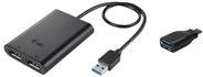 Купить I-TEC USB 3.0 Display Port 2x DP 4K Ultra HD 4096x2160/60Hz Display Adapter mit DisplayLink Chip 6950 fuer MacOS Windows Android (U3DUAL4KDP) в магазине wardena.ru