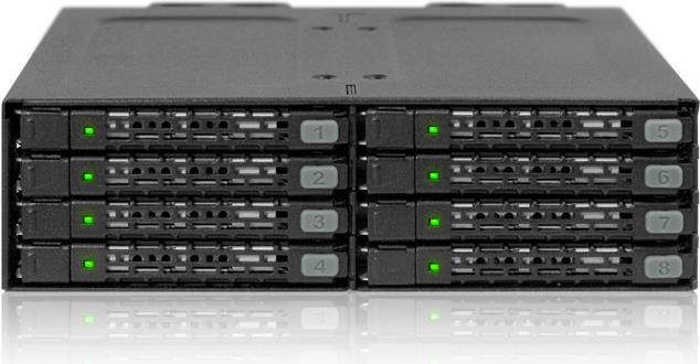 Купить ICY Dock ToughArmor MB998SP-B - Gehäuse für Speicherlaufwerke - 6.4 cm (2.5") - mattschwarz (MB998SP-B) в магазине wardena.ru