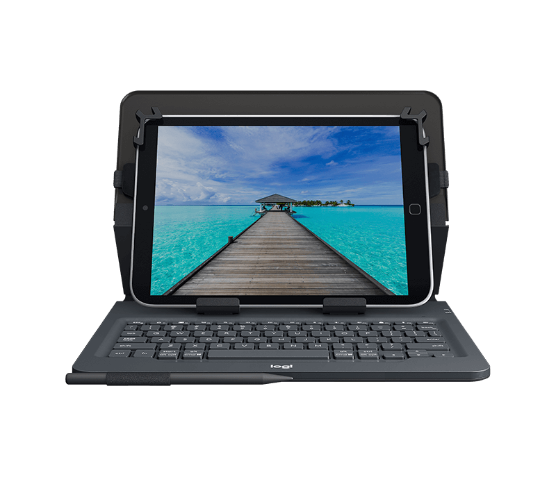 Купить Logitech Universal Folio Schwarz Bluetooth QWERTY Italienisch (920-008335) в магазине wardena.ru