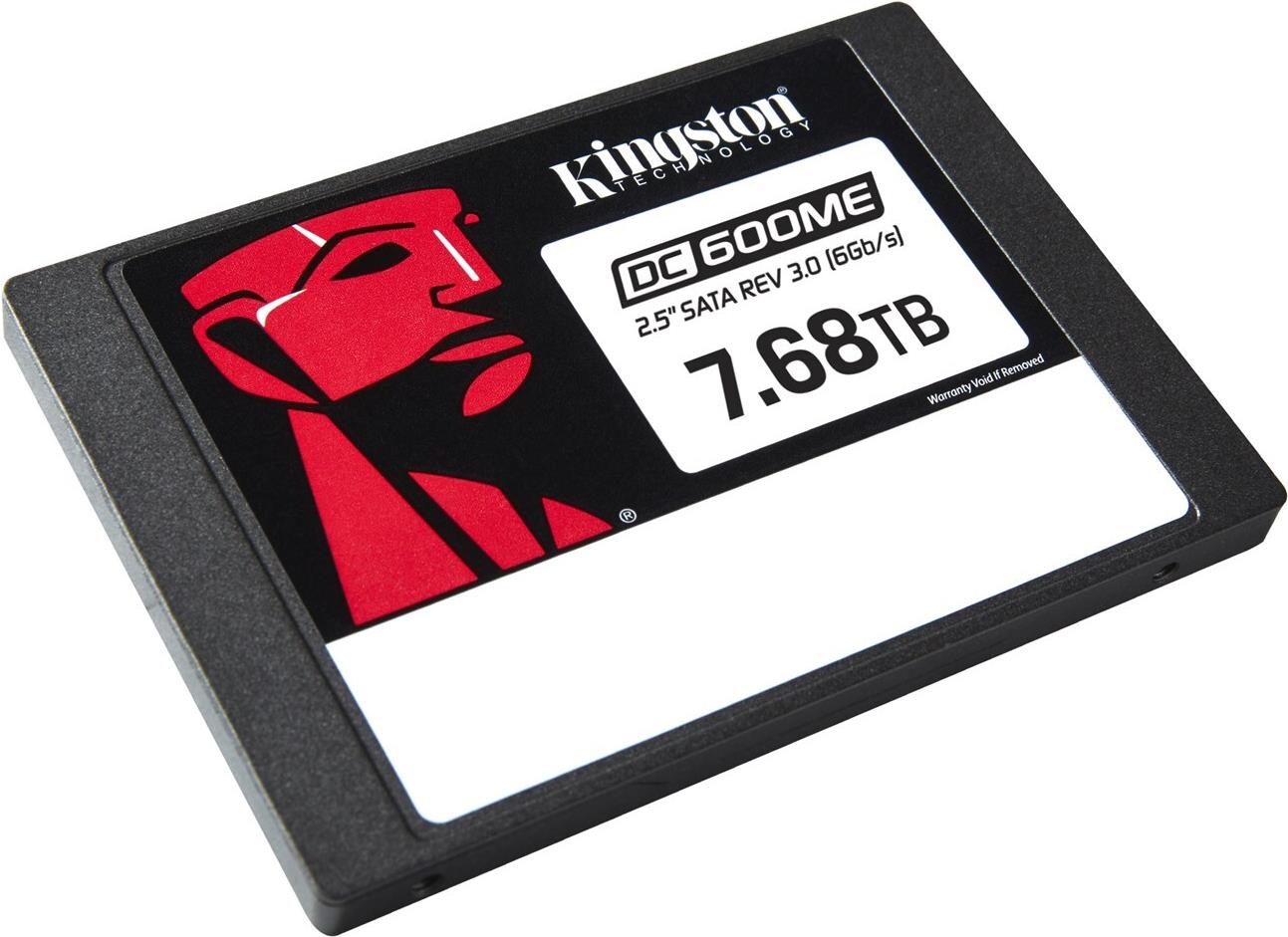 Купить Kingston DC600ME - SSD - Mixed Use - verschlüsselt - 7.68 TB - intern - 2.5" (6.4 cm) - SATA 6Gb/s - 256-Bit-AES - TCG Opal Encryption 2.0 (SEDC600ME/7680G) в магазине wardena.ru