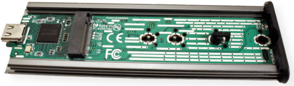 Купить ROLINE 16.01.4147 Speicherlaufwerksgehäuse SSD-Gehäuse Aluminium - Schwarz M.2 (16.01.4147-10) в магазине wardena.ru