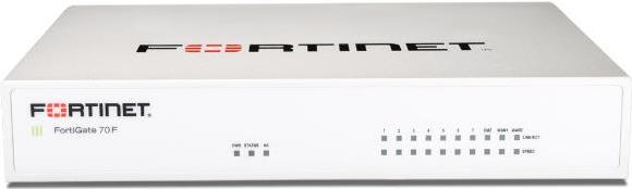Купить Fortinet FortiGate 70F Firewall (Hardware) Desktop 10000 Mbit/s (FG-70F) в магазине wardena.ru