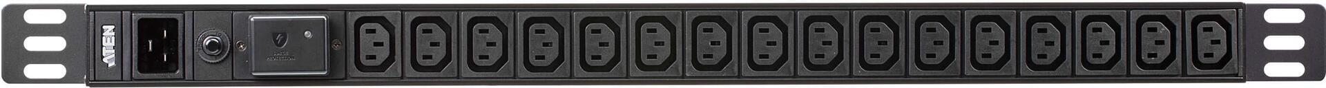 Купить ATEN 0U Basis-PDU mit Überspannungsschutz - Standard - 0U - Aluminium - Schwarz - 16 AC-Ausgänge - C13-Koppler (PEO216SG-AT-G) в магазине wardena.ru